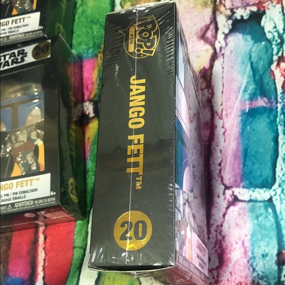 Pop Jango Fett Action Figure - Blue and Silver - Picture 3 of 5